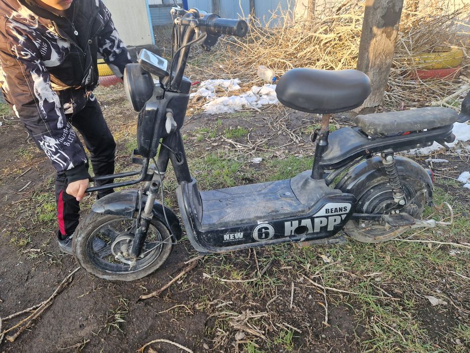 Электро мопед happy new 6