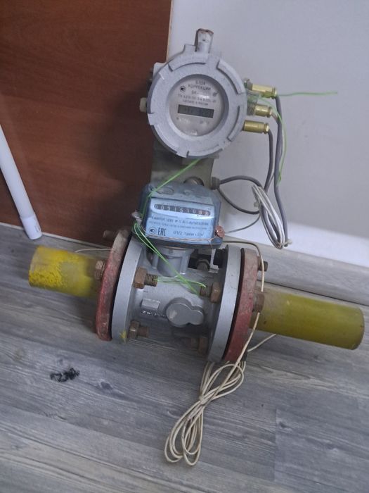 Газ Счётчик рабочий