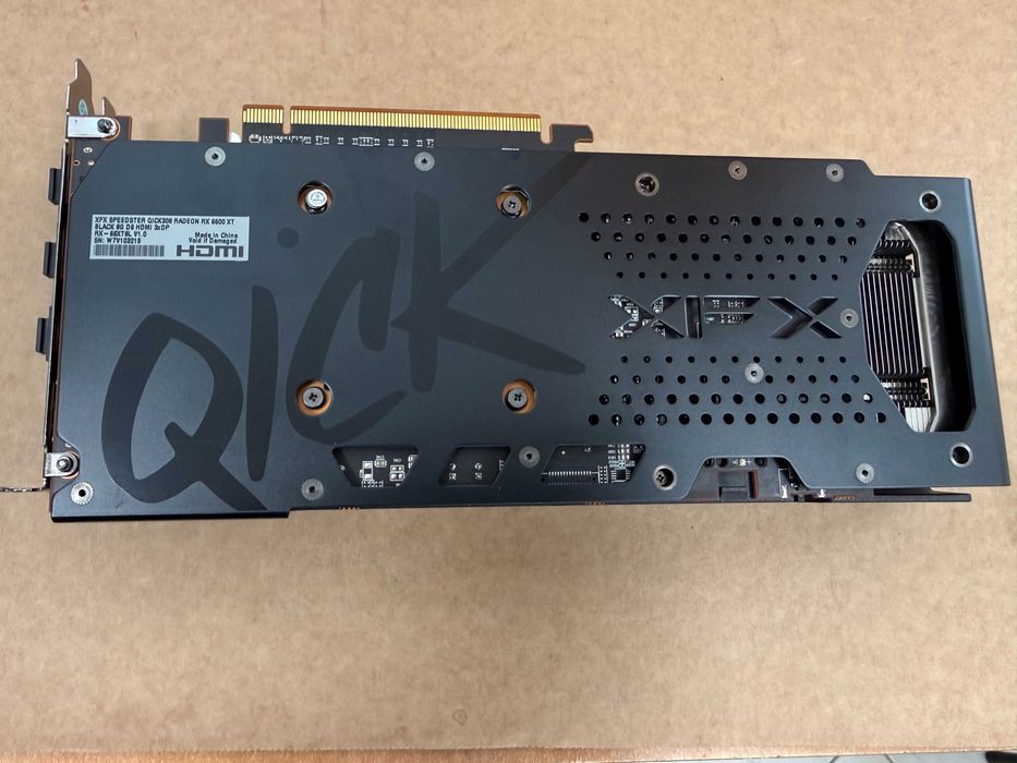 Видеокарта 6600XT XFX Speedster QICK 308. 8Gb DDR6