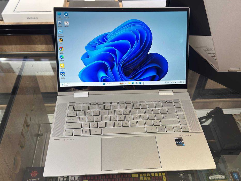 HP ENVY x360 Сенсорный Core i7-1260P озу 8гб 512ssd