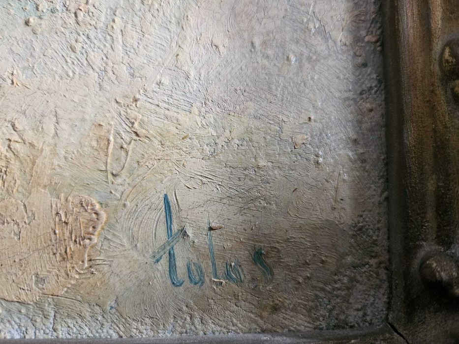 Tablou peisaj iarna Ion Tolas