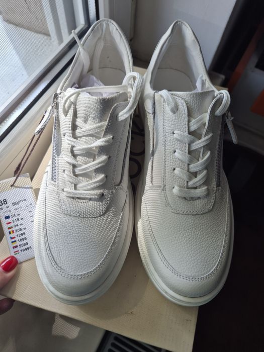 Pantofi sport piele naturala mar.38