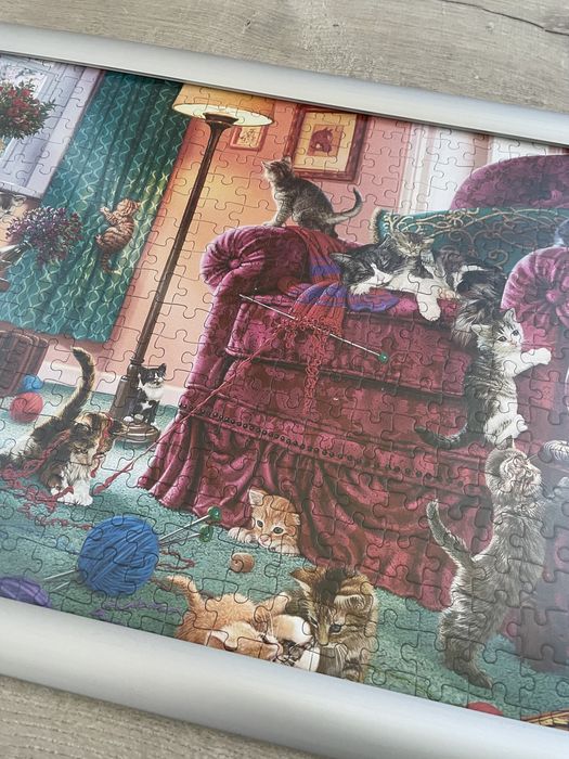 Vand 2 buc puzzle inramat 300 piese