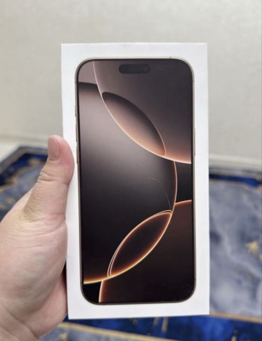 Iphone 16pro max 256gb desert