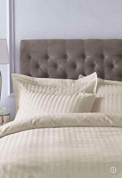 Луксозен спален комплект от памучен сатен – НОВ