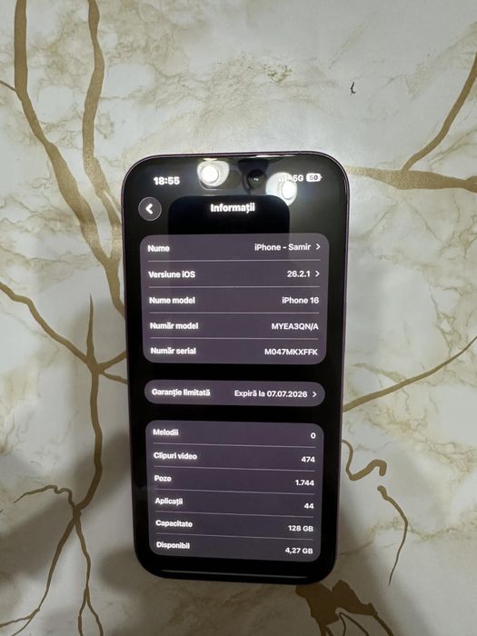 Iphone 16 pink ca nou !!