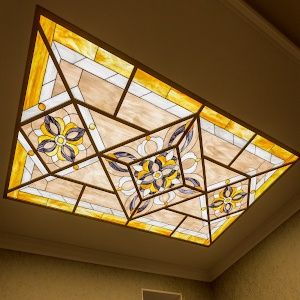 Rombik oynalar, orgsteklo, vitraj eng sifatli G-GLASSDA