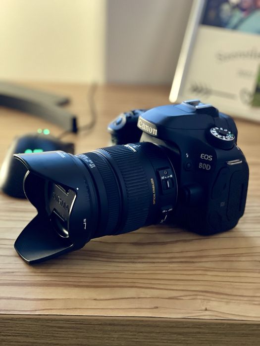 Canon 80 + Sigma 18-50 f2.8