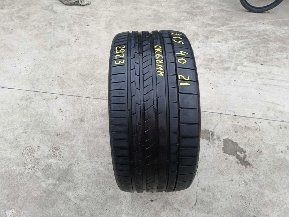 O anvelopa vara 315 40 21 Continental SportContact 6 cu 6,8 mm 2923