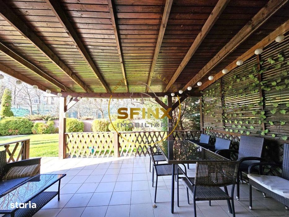 Baneasa Residential Park, 5 bedroom villa for rent, parking, yard