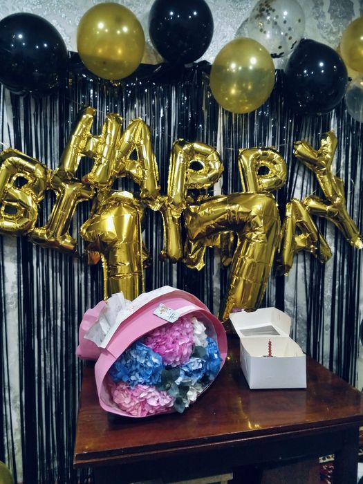 Цветы свежые гартензи