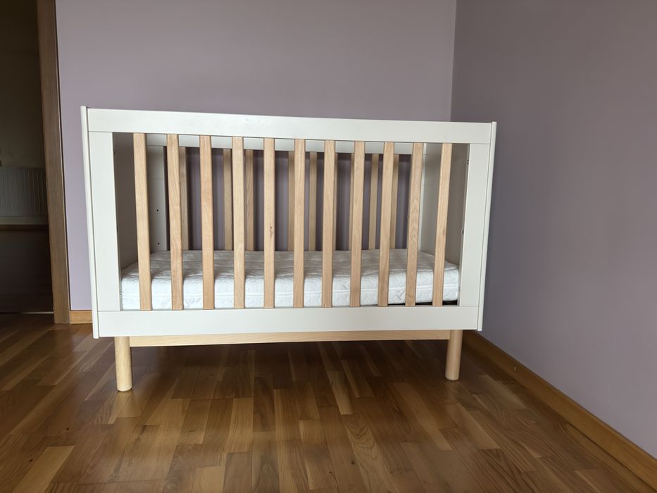 Pătuț copii Pinioo Miloo 60x120 cm + saltea Ortopedicus