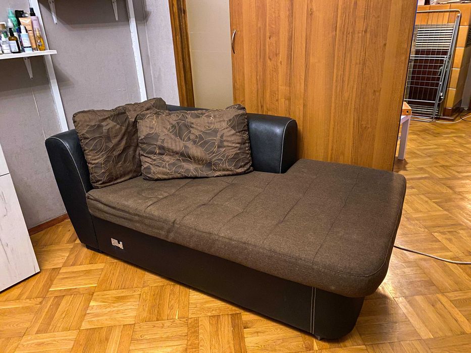 Ъглов диван (2 части) + ТВ шкаф