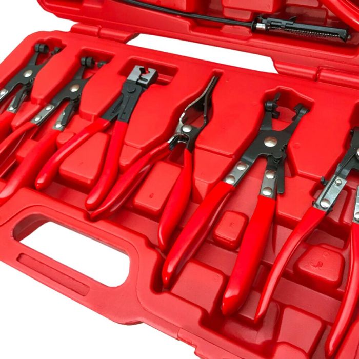 Trusa de clesti pentru coliere, furtun, 9 piese, Verke