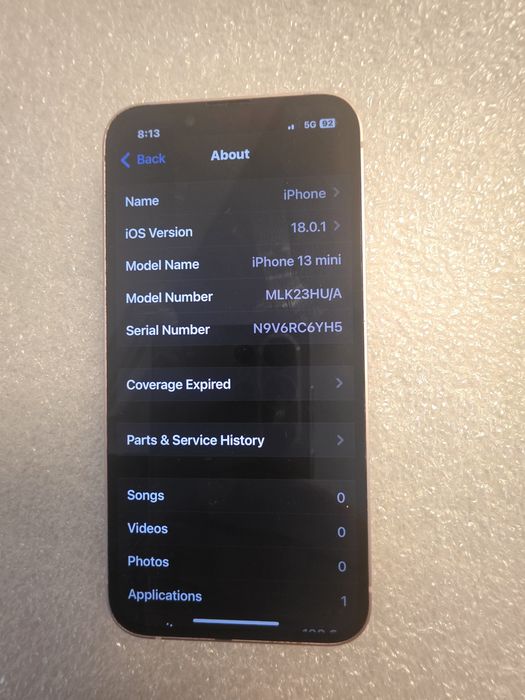 Iphone 13 mini 128gb за части