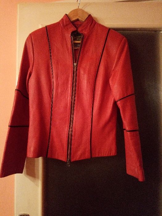 Geaca piele dama, mar 40