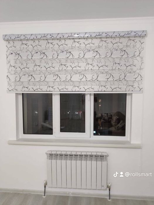 Жалюзи Ролл шторы День ночь Алматы