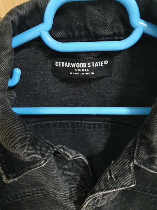 Geaca denim neagra ,mărimea M