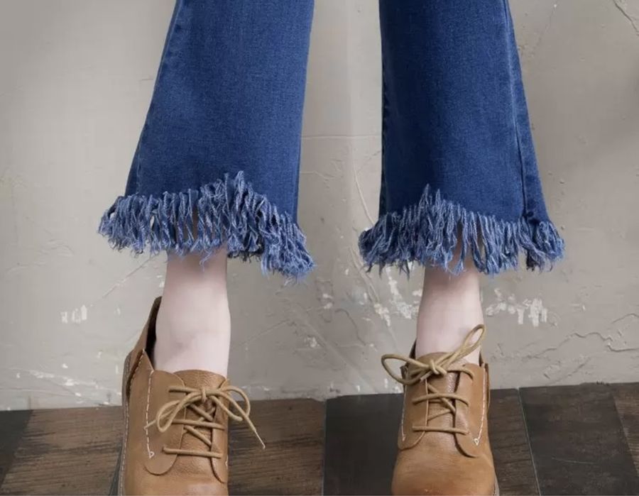 Джинсы прямые