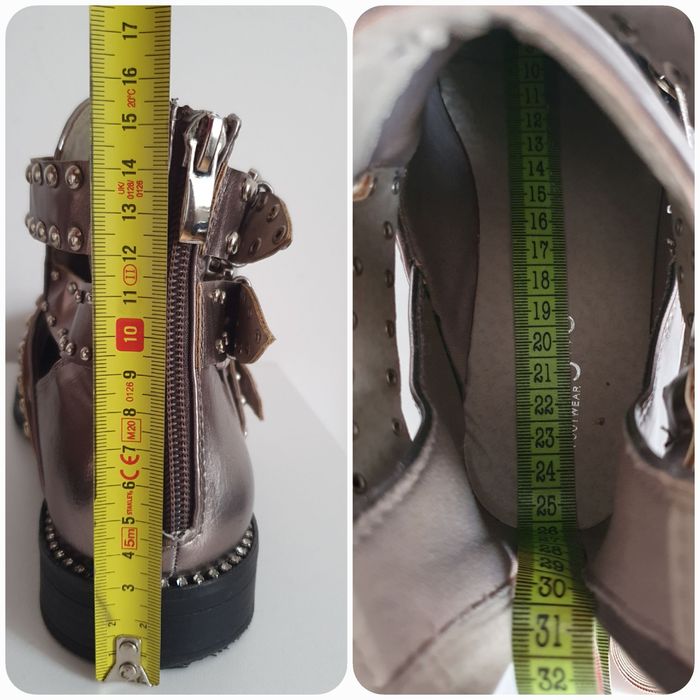 Ghete culoare arămiu 38