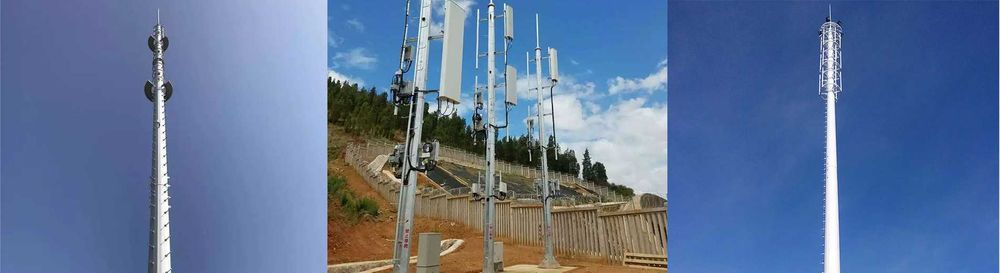 Граненые радиомачты (башни связи) 3G/4G/5G