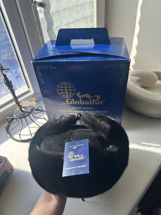 Норковая шапка ушанка