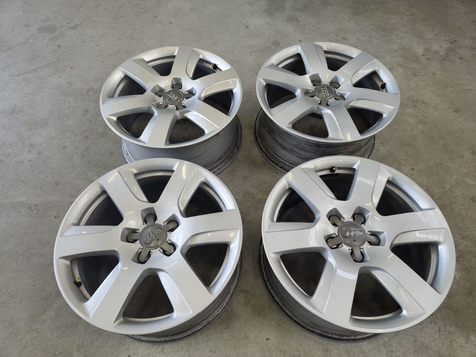 Jante Audi A6 C7 Q5 A4 B8 B9 R17 originale stare foarte buna// 5x112