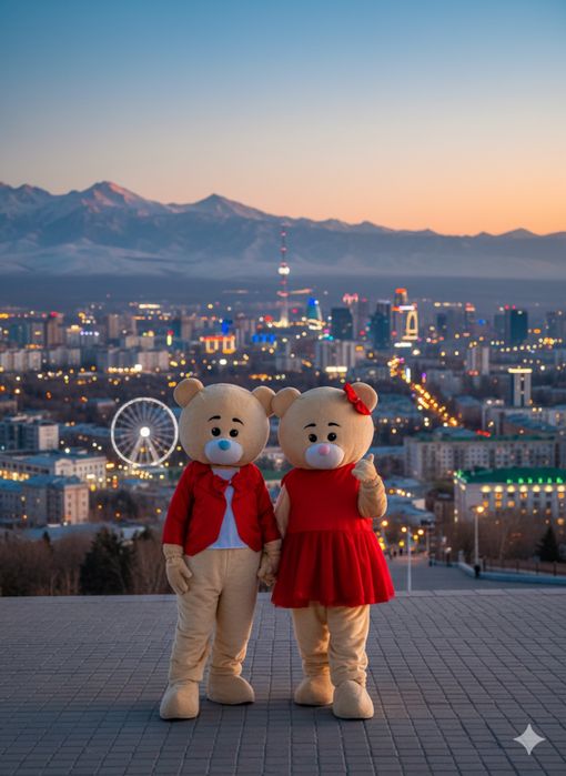 Прокат мишки зайчики от 5000т