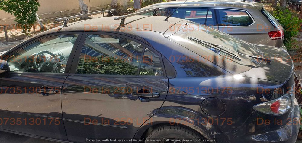 Bare portbagaj transversale MAZDA 2 3 5 6 CX3 CX30 CX5 CX7 / PROFIL ALUMINIU WINGBAR