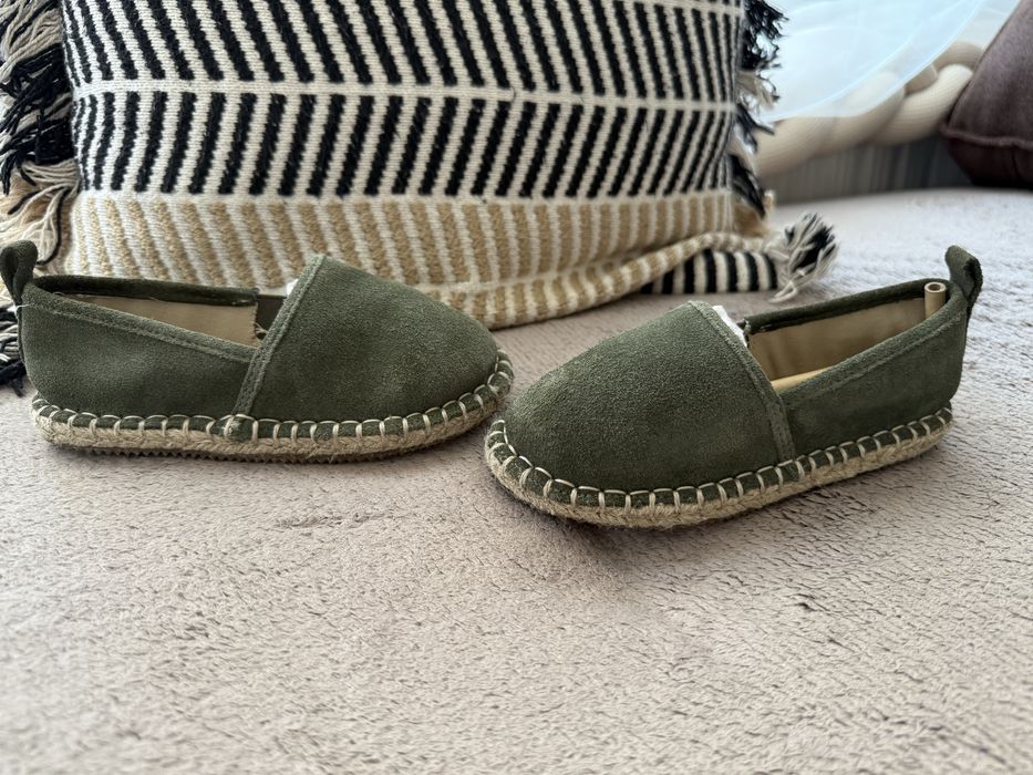 ZARA Детски велурени еспадрили р-р 26