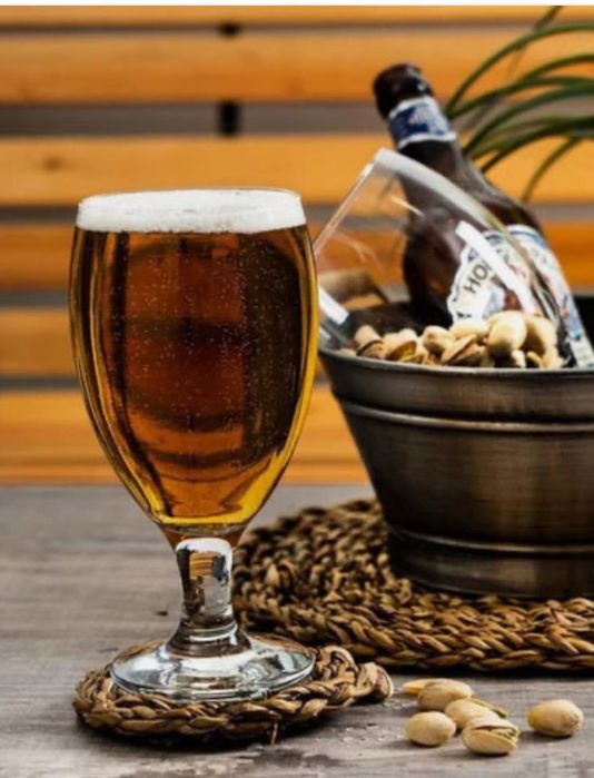 Сет стъклени чаши за бира 6 бр, 590 мл