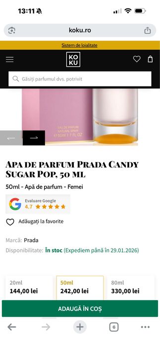 Parfum original Prada