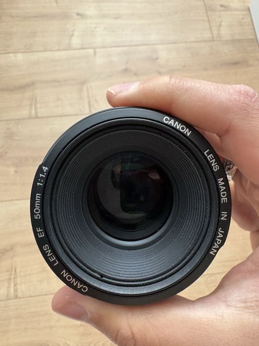 Obiectiv Canon EF 50mm Obiectiv Foto DSLR F1.4