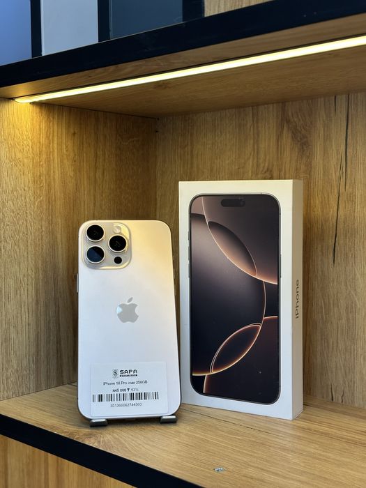 айфон 16 про макс дезерт титан