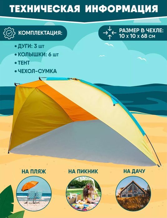 Тент - палатка туристическая