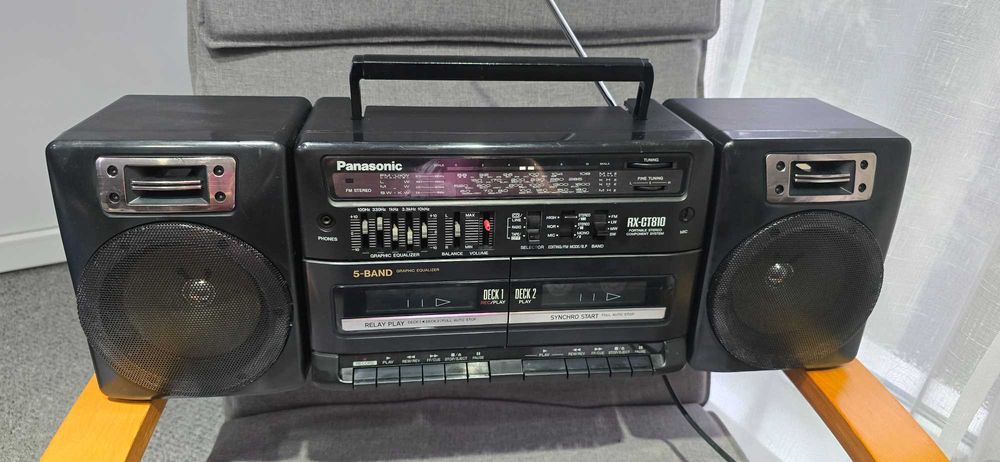 Radiocasetofon Panasonic RX CT 810