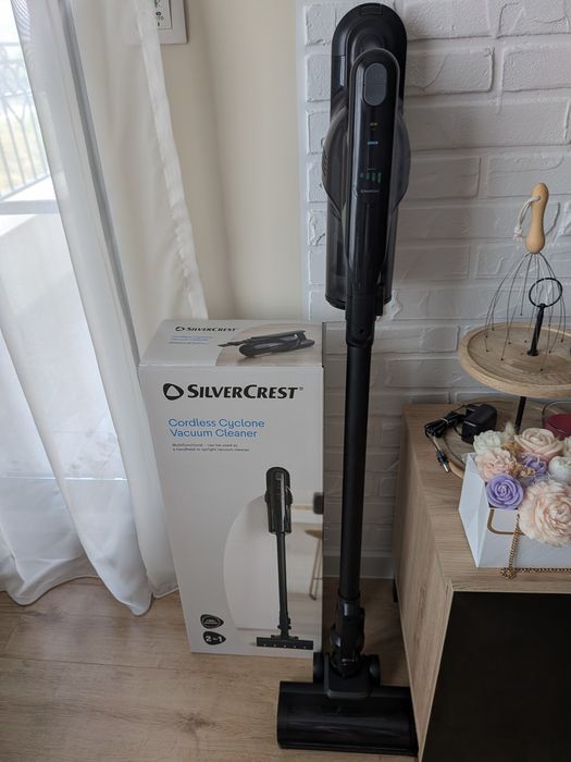 Безжична циклонна прахосмукачка SilverCrest SHAZ 22.2 G8