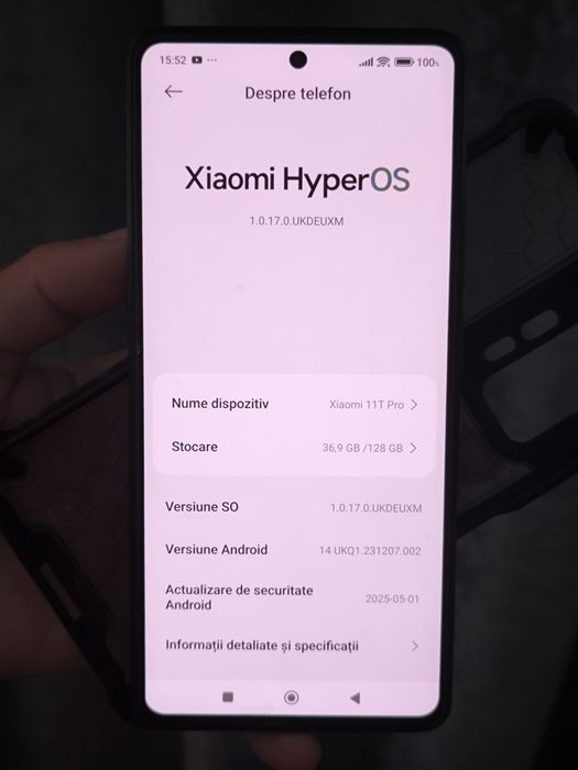 Xiaomi 11T Pro 5G Black, 128 GB/8+4 (12) GB RAM