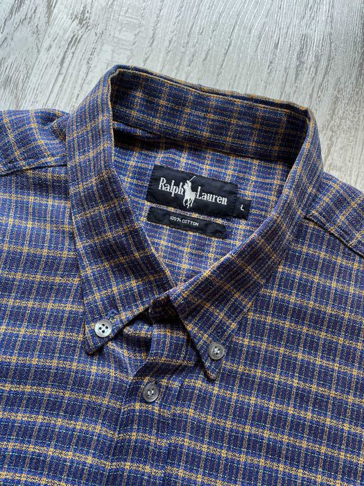 Мъжка риза Ralph Lauren в син цвят