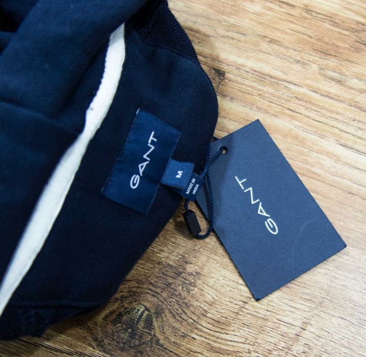 GANT Оригинална мъжка горница с качулка суитчър Hoodie Размер М НОВО