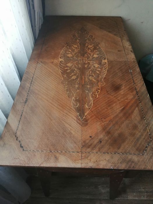 Стол письменный с инкрустацией