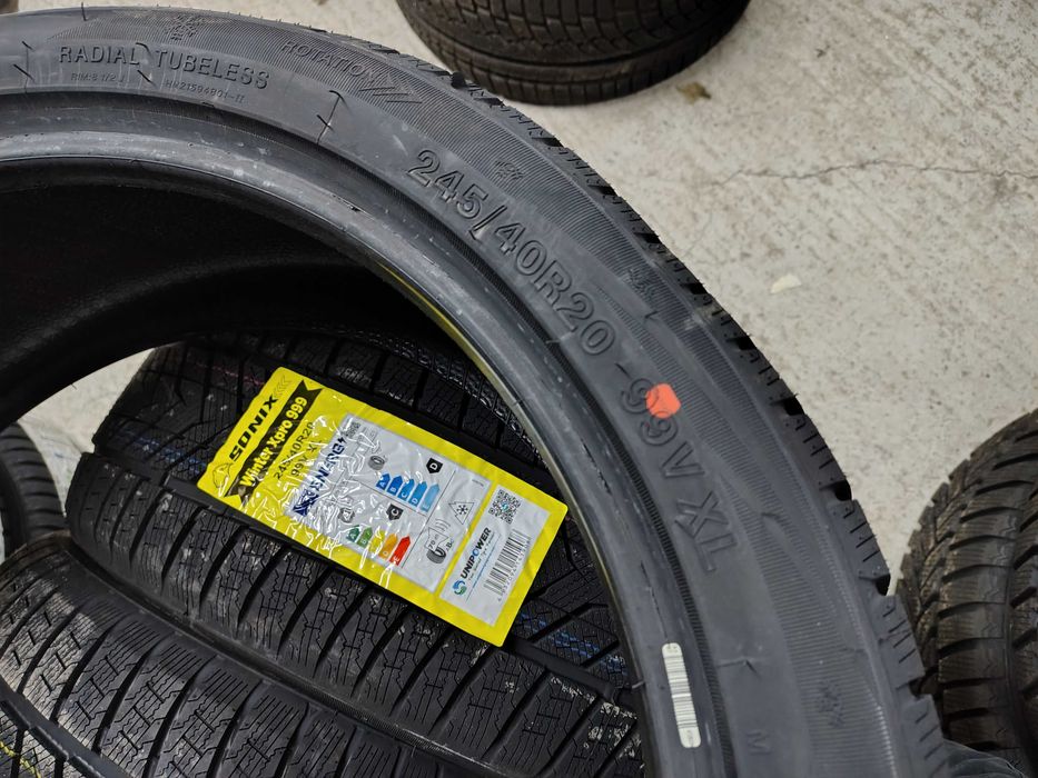 4бр.НОВИ зимни гуми СПОРТ ПАКЕТ - SONIX 245/40/20+275/35/20 DOT 2524