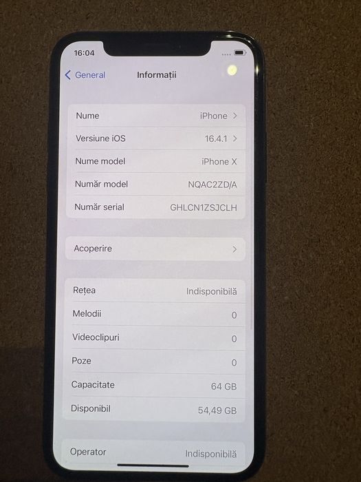 Iphone X 64Gb ID-XXL4614