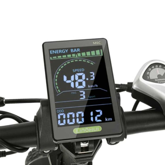 Сгъваемо електрическо колело DrveTion AT20 750W 48V 15Ah