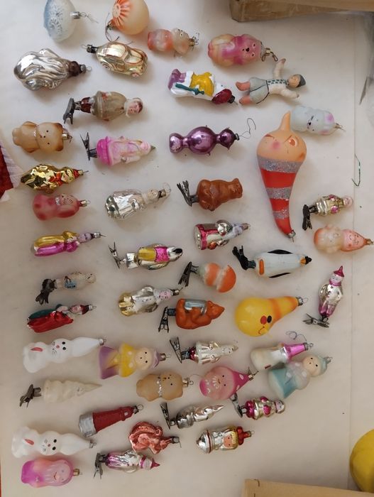 Елочные игрушки СССР