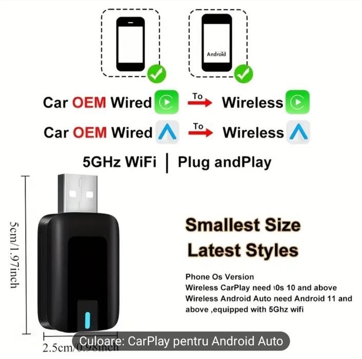 CarPlay  Android Auto Adaptor