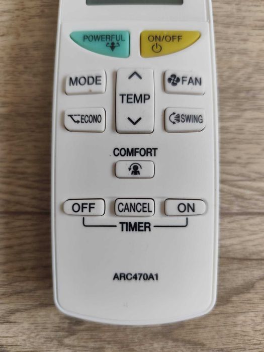 Telecomanda Daikin model ARC470A1 - noua