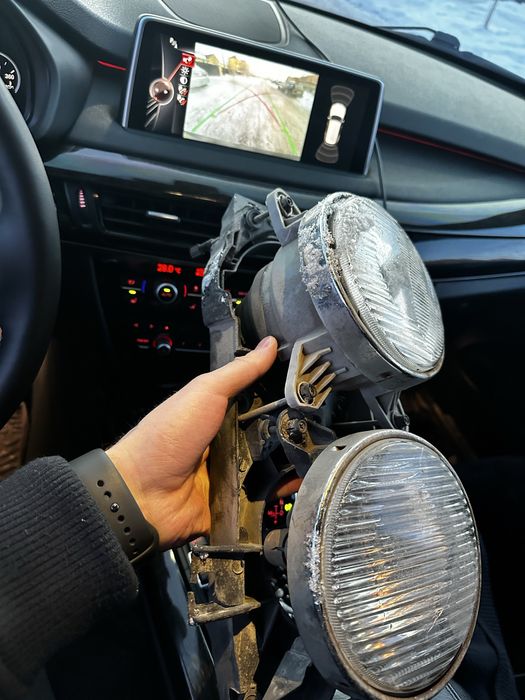 Правая фара BMW e34