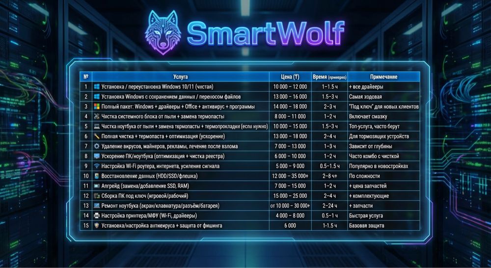 Ремонт компьютеров ноутбуков принтеров ! Установка всех программ и игр