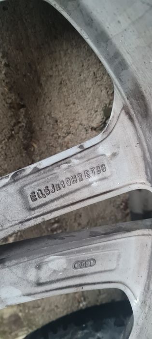 Vând jante audi Q3 A4 A6 tiguan kodiak 255/40/19
